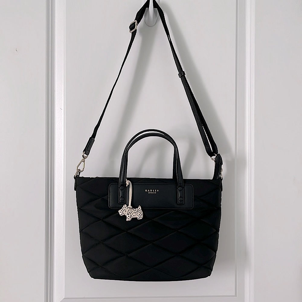 Radley London Quilt Nylon Crossbody Satchel
